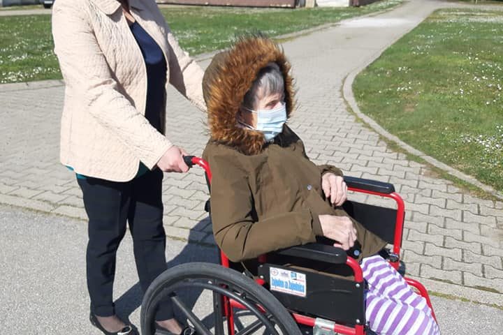 Iskoristili smo lijepo vrijeme i prošetali naše korisnike....