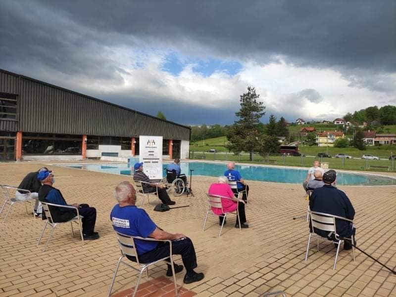 Povodom Svjetskog dana kretanja, korisnici Doma promiču zdrav stil života.