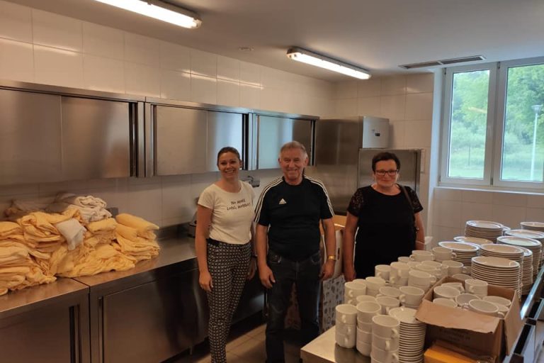 Donacija posuđa i posteljine - Općina Oberwart i obitelj Balen