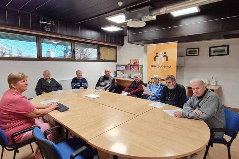 Pripreme za nastup korisnika na Adventu u Glini