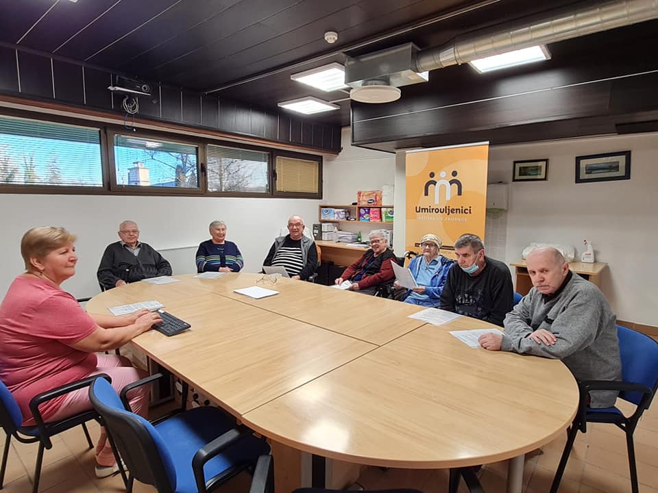 Pripreme za nastup korisnika na Adventu u Glini