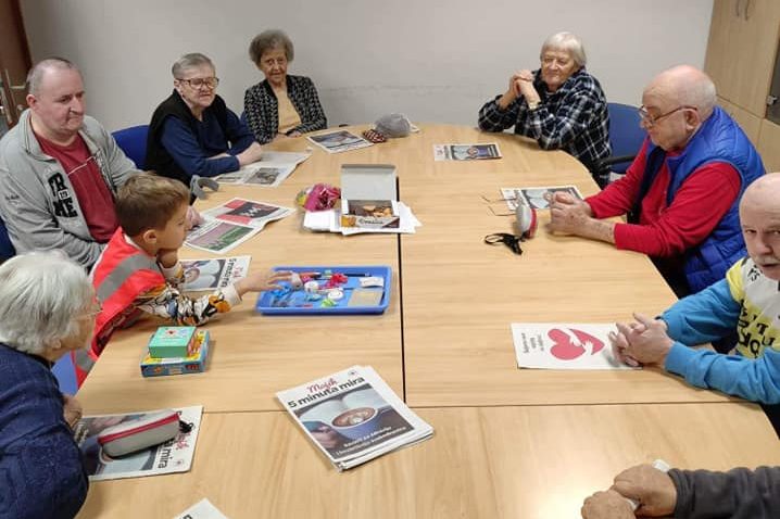 Međugeneracijsko druženje s volonterima GDCK Glina