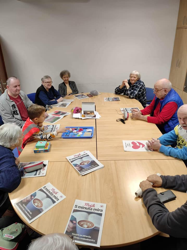 Međugeneracijsko druženje s volonterima GDCK Glina