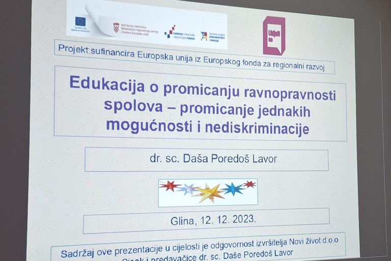 Edukacija o promicanju ravnopravnosti spolova