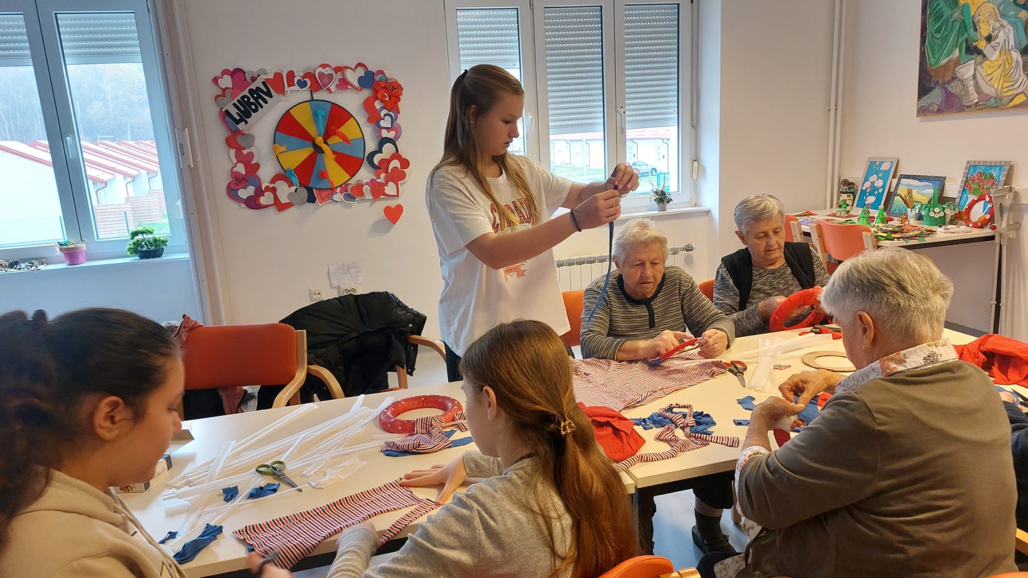 Posjet - djeca Osnovne škole Glina