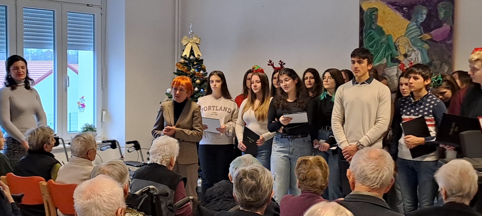 BOŽIĆNI KONCERT SREDNJE ŠKOLE GLINA